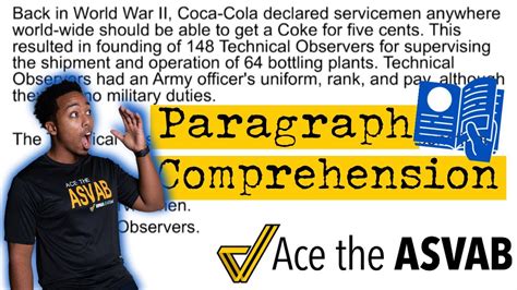 ASVAB Paragraph Comprehension Practice Test