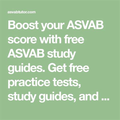 ASVAB ST Score Boost Study Tips