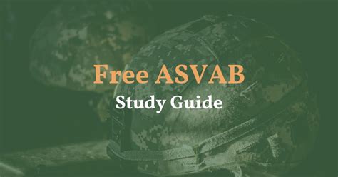 ASVAB Study Tips and Resources