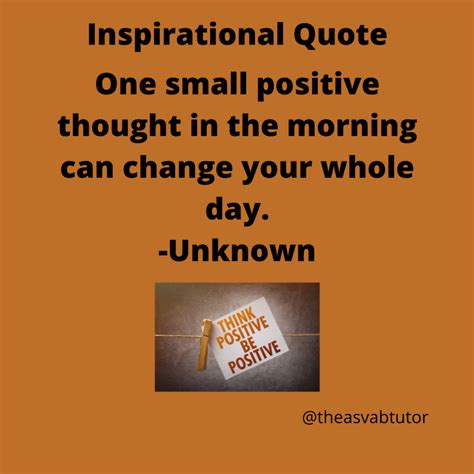 ASVAB positive thinking tip 8