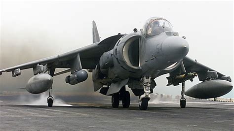 AV-8B Harrier Jump Jet in flight