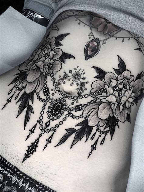 Abdominal Tattoo Designs