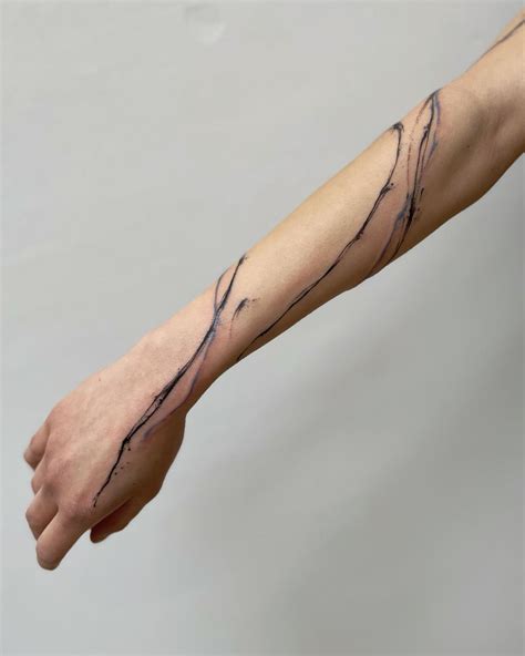 Abstract Forearm Tattoos