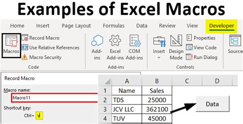 Accent 1 Macro Examples