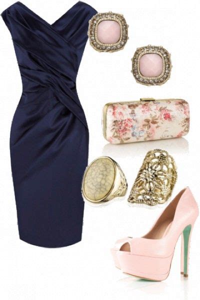 Accessories for Navy Dresses