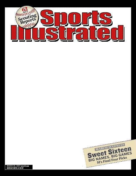 Action Sports Illustrated Cover Template