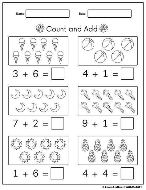 Addition Worksheets