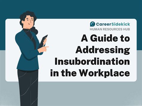 A manager addressing insubordination with an employee