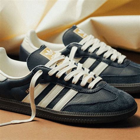 Adidas Samba Navy Shoe Top View