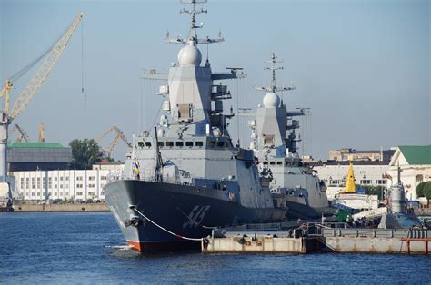 Admiral Grigorovich class frigate in naval operations