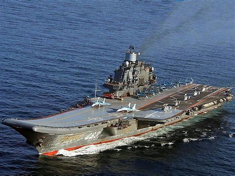 Admiral Kuznetsov Aircraft Carrier