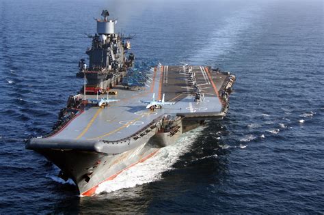 Admiral Kuznetsov Aircraft Carrier Operations