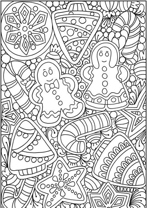 Adult Christmas Coloring Pages