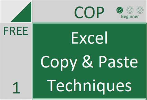 Advanced Cut and Paste Techniques in Excel