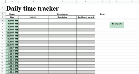 Advanced Sign Out Sheet Template with Time Tracking in Excel