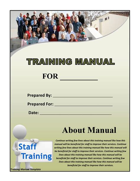 Advanced Training Manual Template