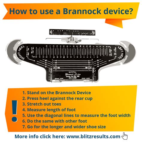 Advantages Of Using A Printable Brannock Device