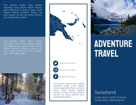 Adventure Travel Brochure