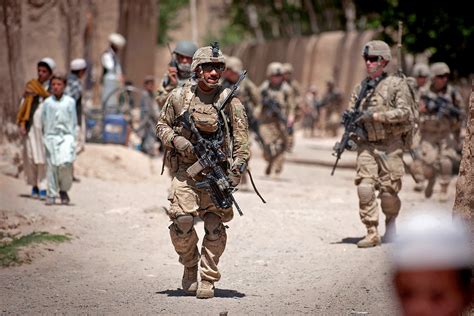 11B Infantrymen on patrol in Afghanistan