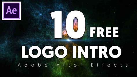 After Effects 3D Logo Templates Example 5