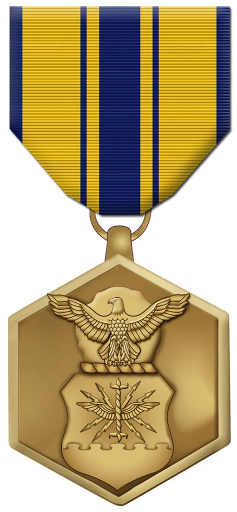 Air Force Commendation Medal Template AI