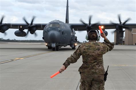 Air Force Crew Chief inspecting an aircraft