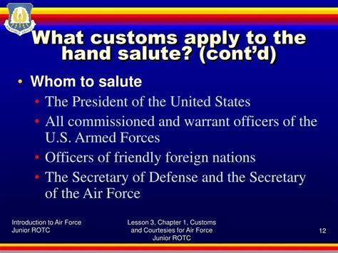 Air Force Customs and Courtesies Conclusion