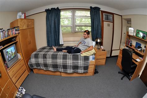 Life in an Air Force dorm room