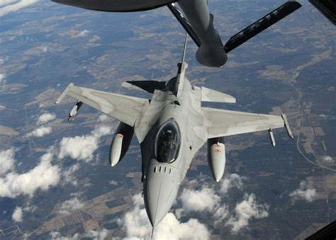 Air Force Fighter Pilots Aerial Refueling