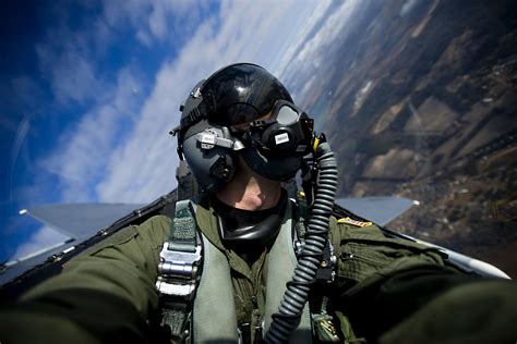 Air Force Fighter Pilots in the Cockpit