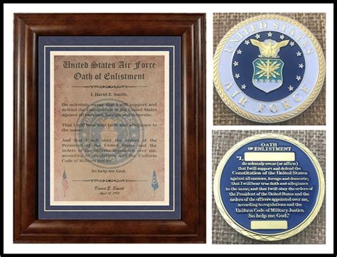 The United States Air Force Oath of Enlistment