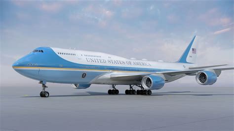 President Stepping Off Air Force One