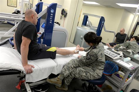 Air Force Physical Therapist in Action