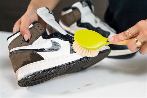 Using a leather conditioner on Air Force Sneakers