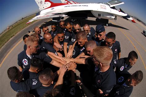 Air Force Teamwork Image