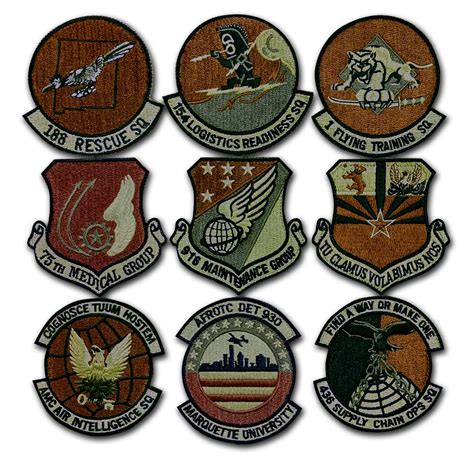 Air Force Unit Patches Insignia