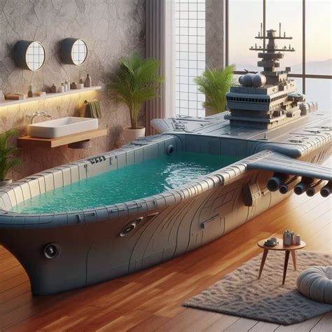 Aircraft Carrier Bathtub Design Example