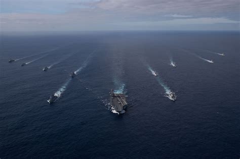 Aircraft Carrier Formation