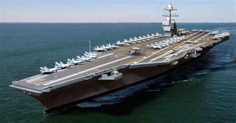 Aircraft Carrier in harbor