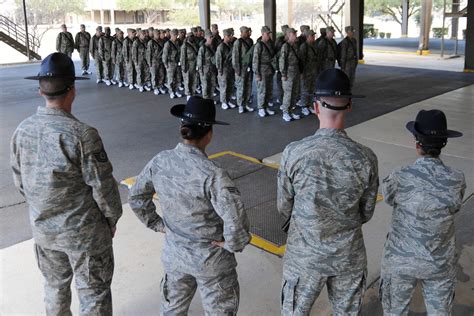 Airforce Airmen in training