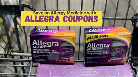 Allegra Coupon Program