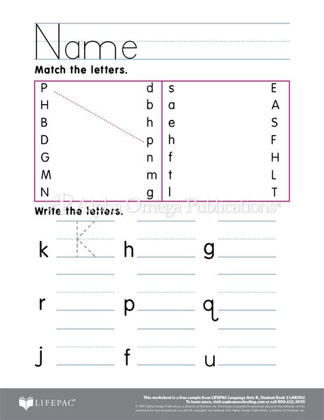 The Alpha Worksheet