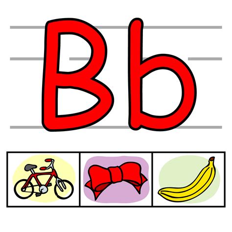 Alphabet Letter Clipart B