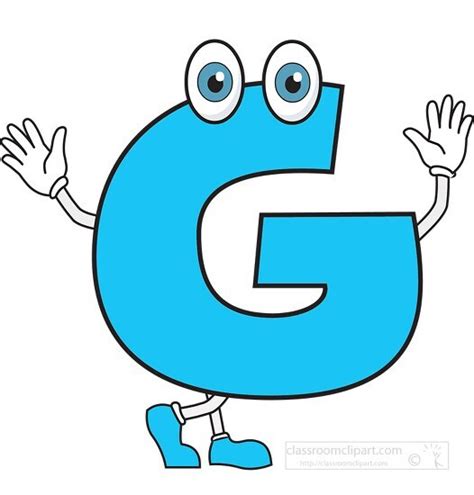 Alphabet Letter Clipart G