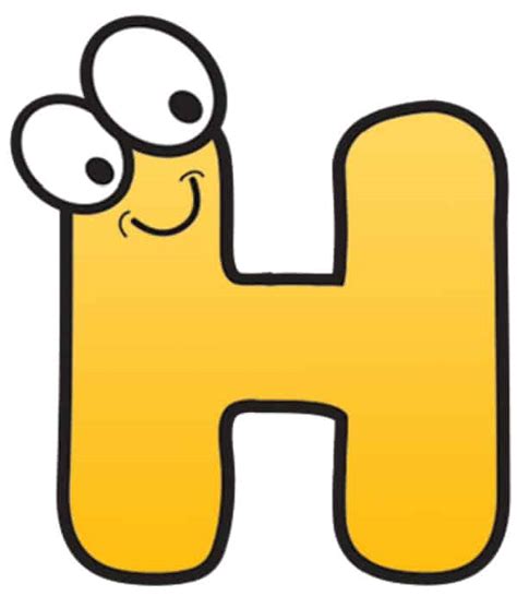 Alphabet Letter Clipart H