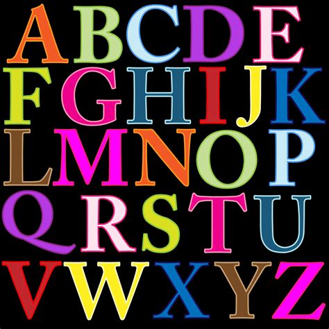 Alphabet Letter Clipart I