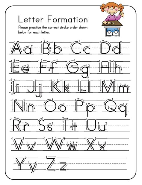 Alphabet Letters For Pre-K