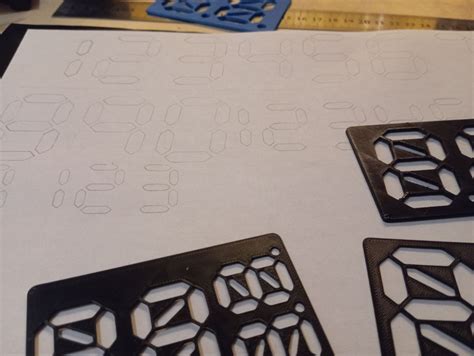 Alphabet Stencils For Card Making