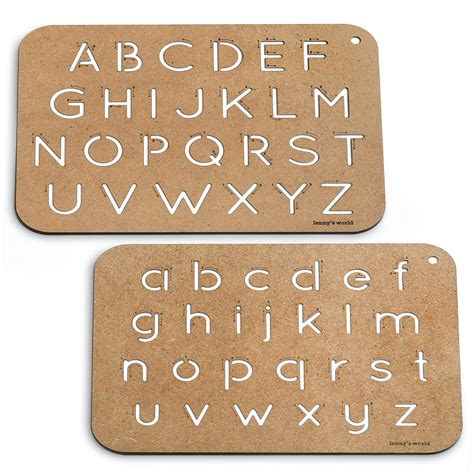 Alphabet Stencils For Kids