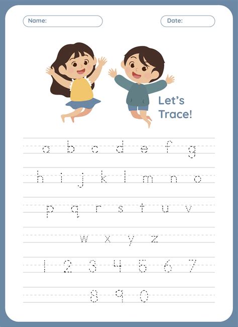 Alphabet Tracing Worksheets Gallery Image 5